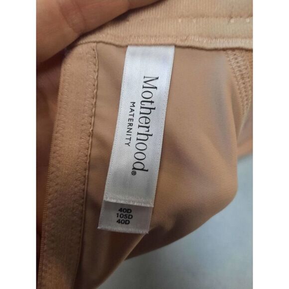 MOTHERHOOD NURSING Size 40D Nude Beige Bra Wireless Full Coverage Postpartum - Picture 3 of 3